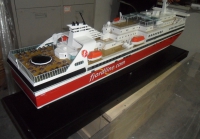 custom made model of 134m Ferry